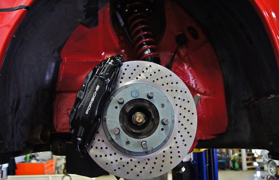Brake system service work