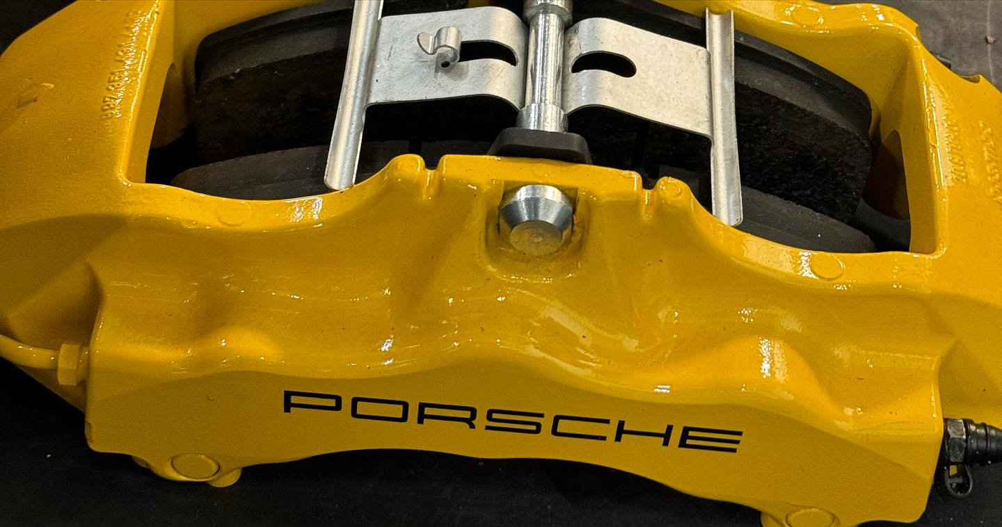 Porsche brake caliper