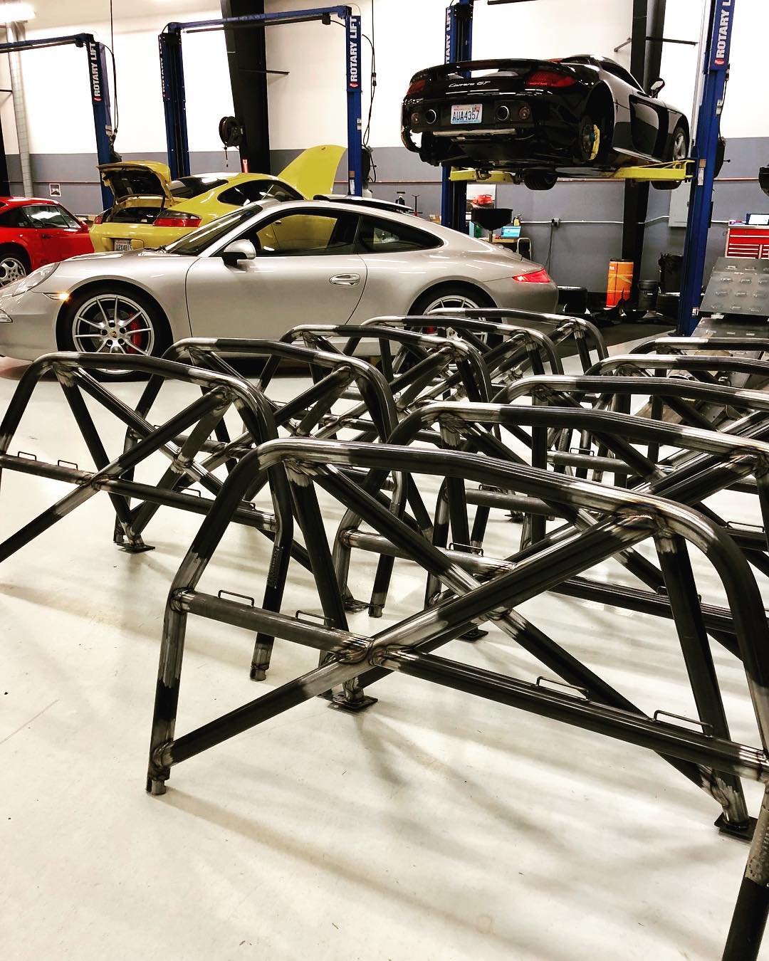 Fabricated roll bars