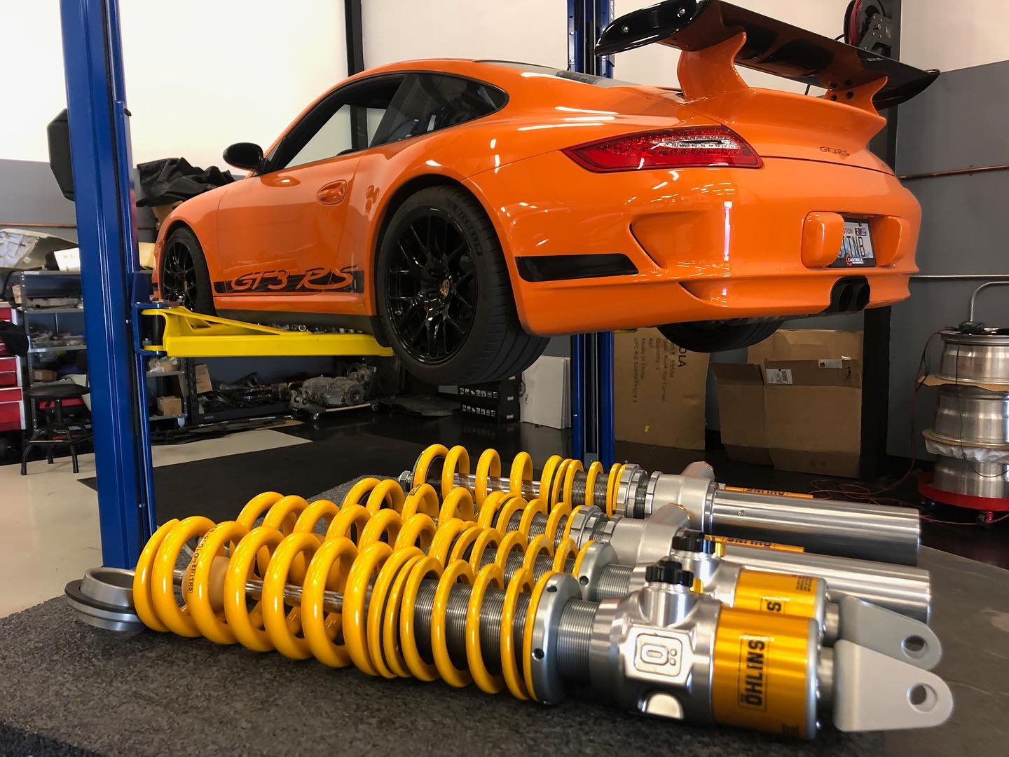 Coilover suspension